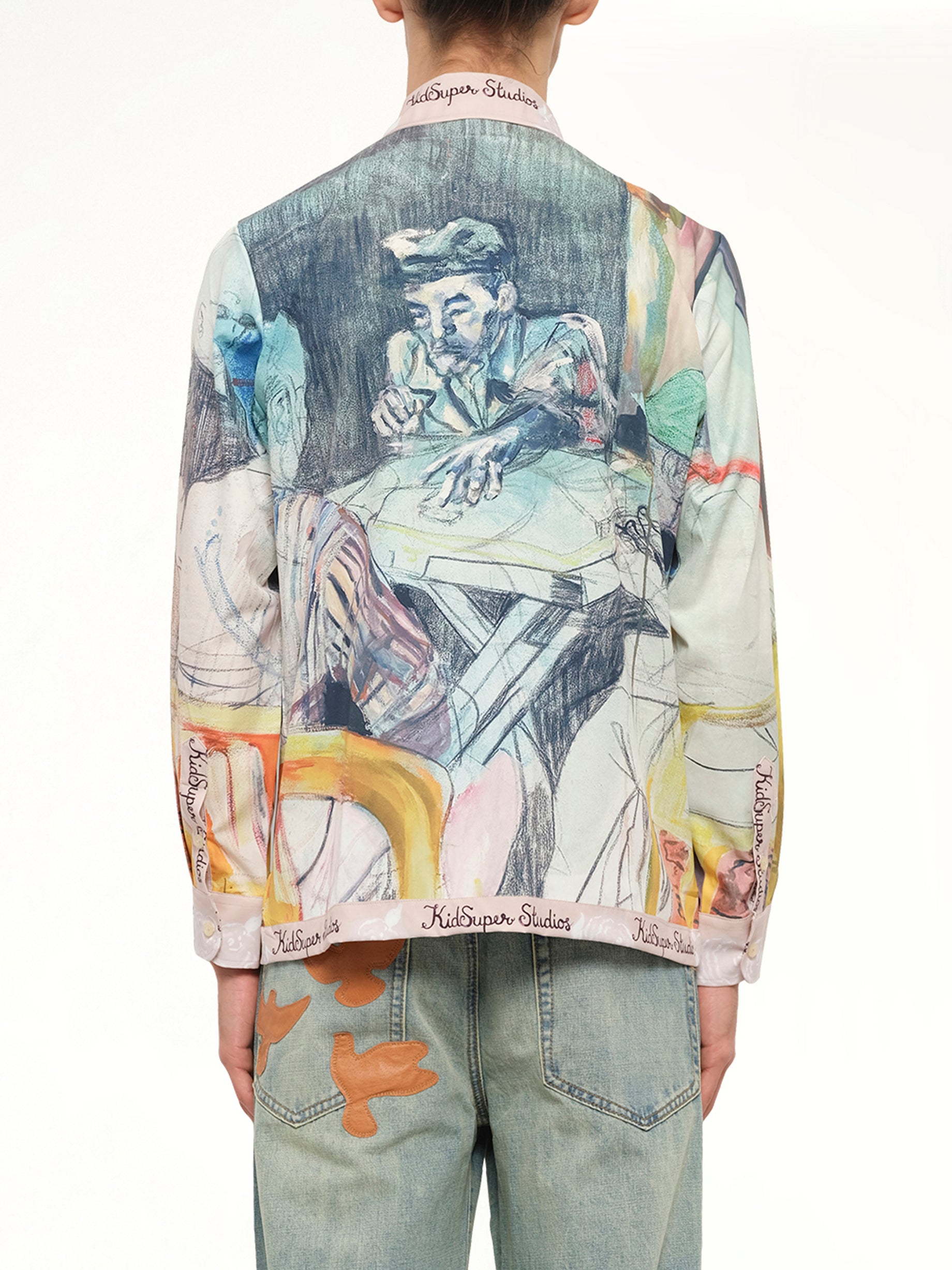 Dominos Button Up Shirt in Multicolour