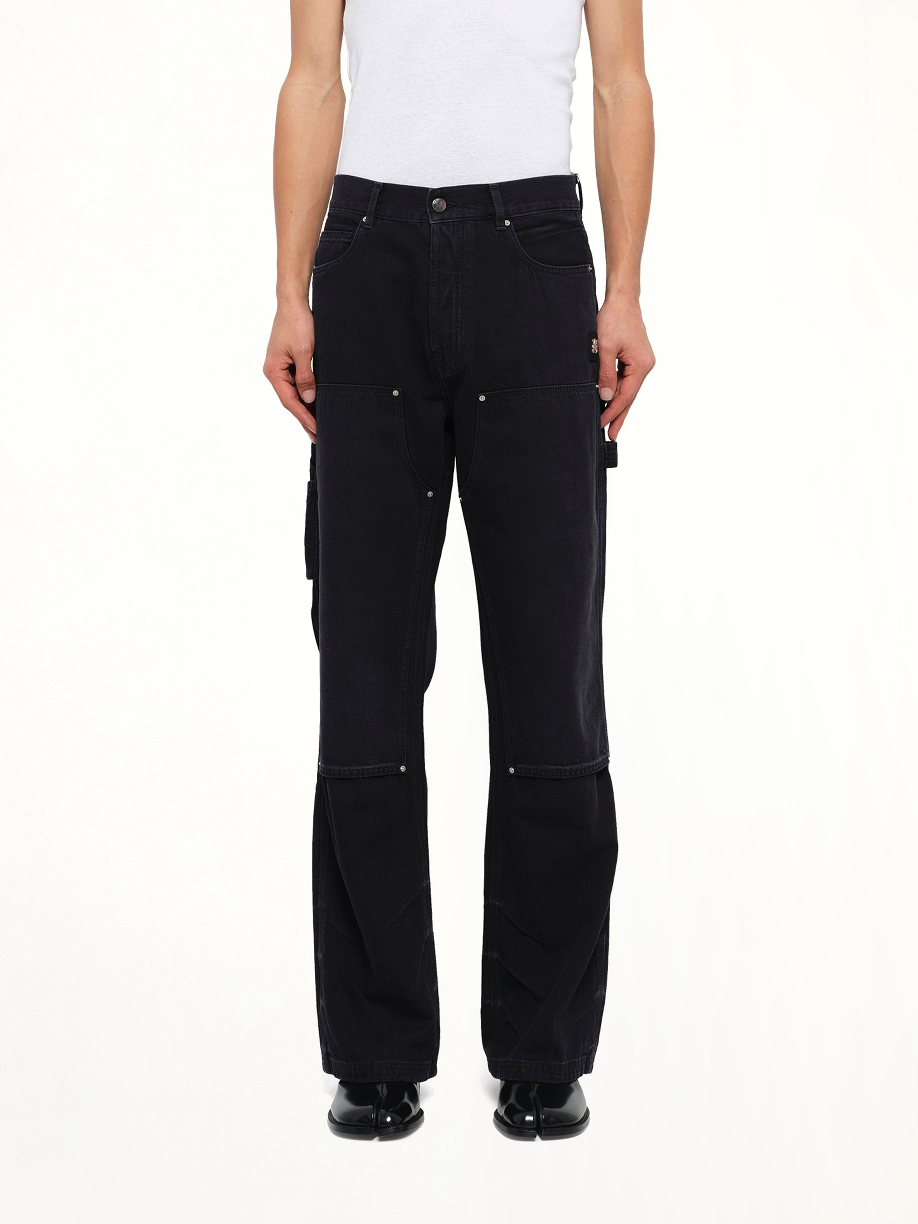 Lightweight Carpenter Jean in Vintage Black