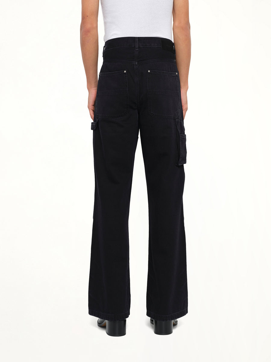 Lightweight Carpenter Jean in Vintage Black
