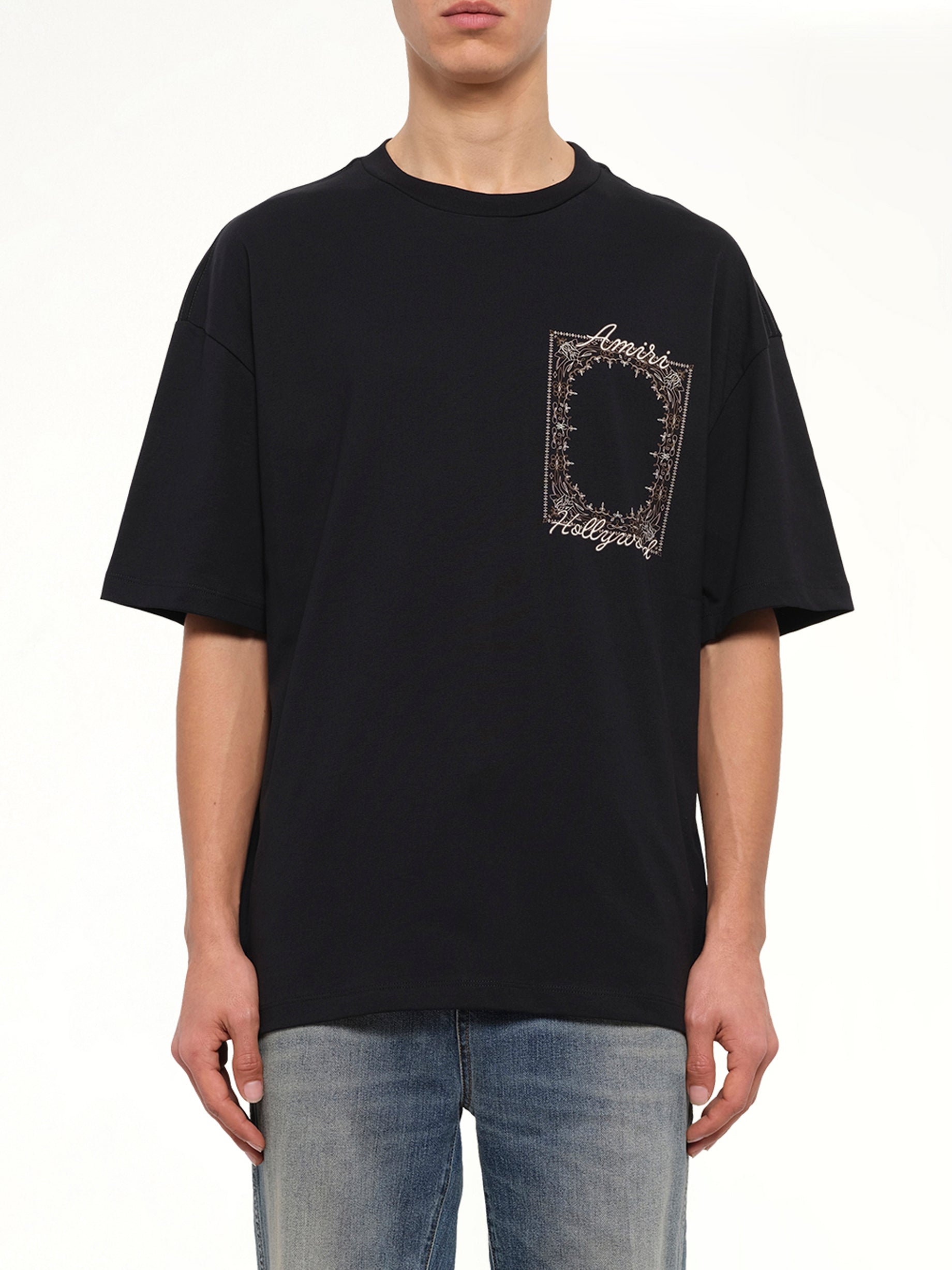 MA Quad Bandana Oversized T-Shirt in Black