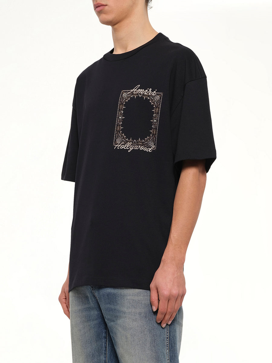 MA Quad Bandana Oversized T-Shirt in Black