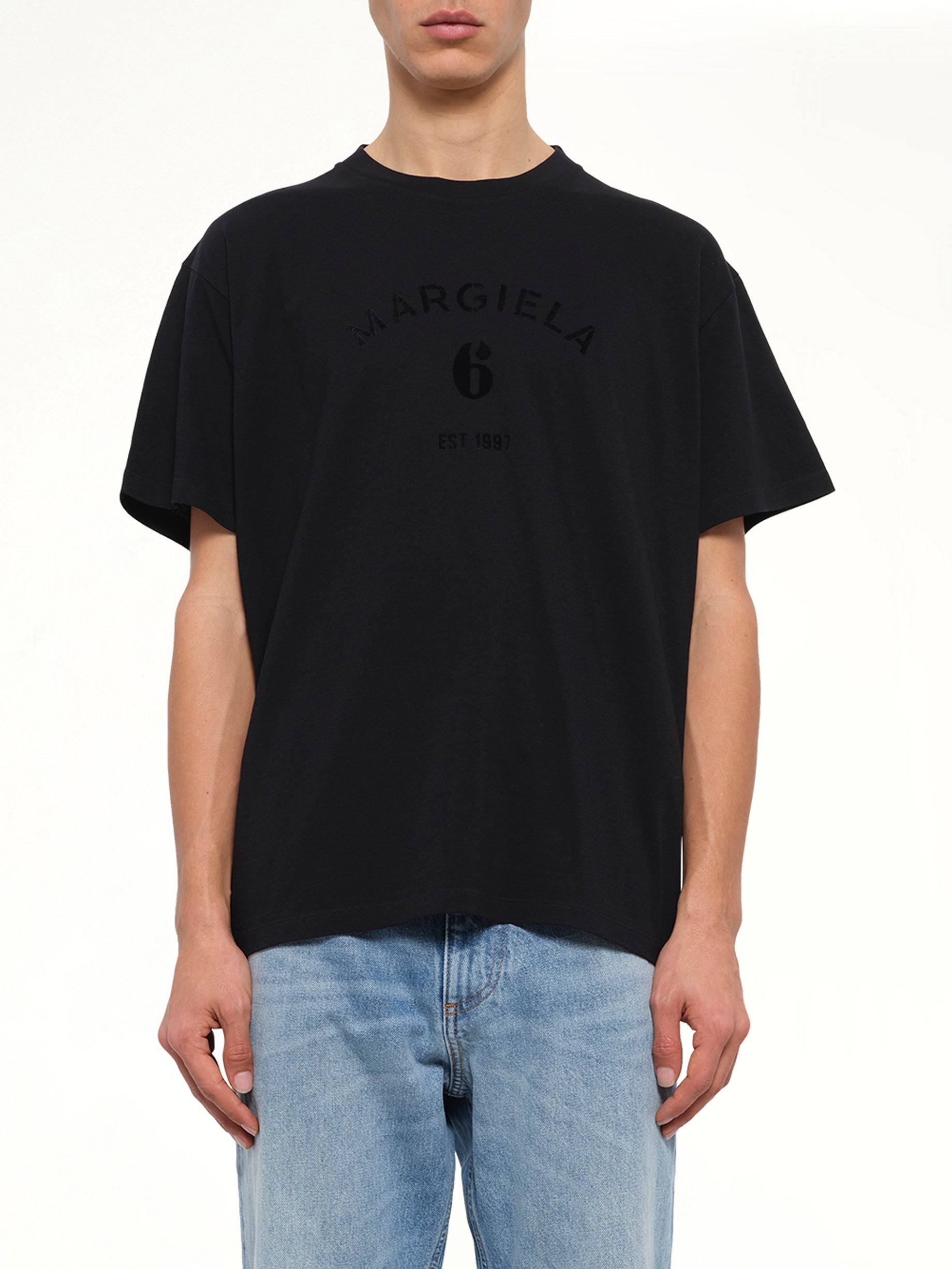 Margiela 6 T-Shirt in Black