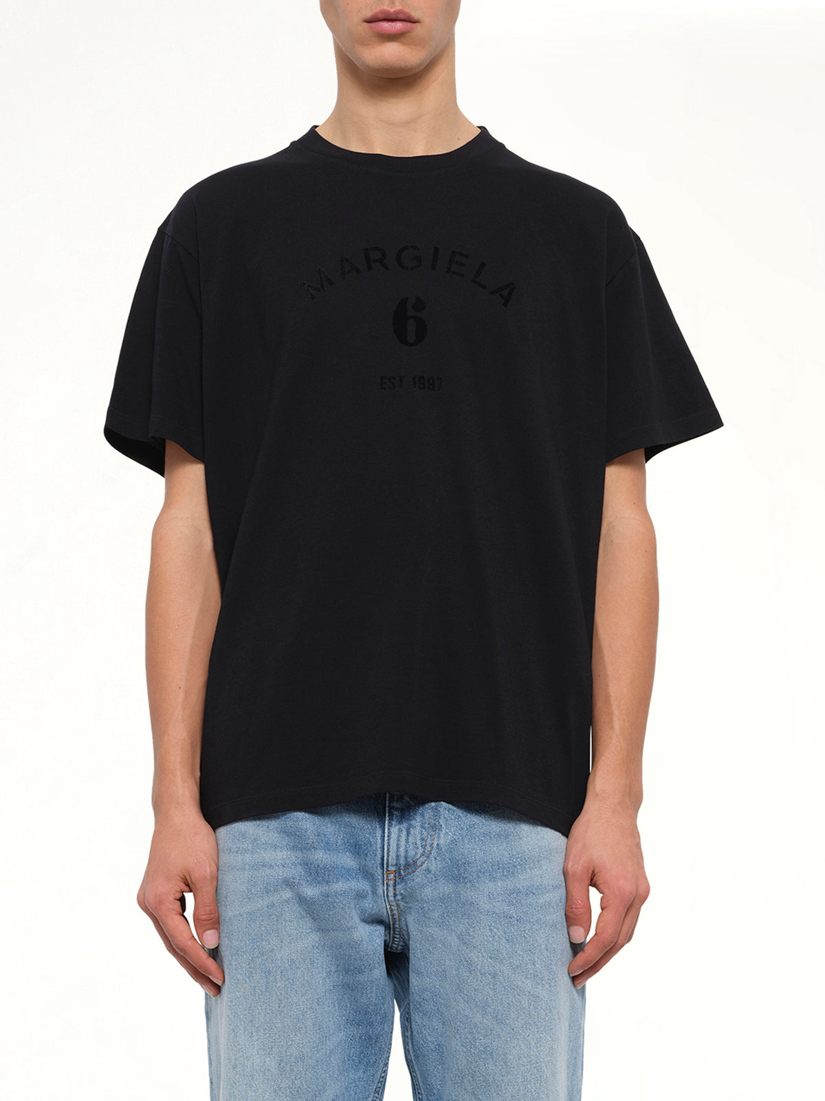 Margiela 6 T-Shirt in Black