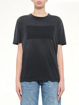 Patch T-Shirt in Washed Black