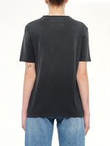 Patch T-Shirt in Washed Black