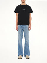 Reversed Logo T-Shirt in Black