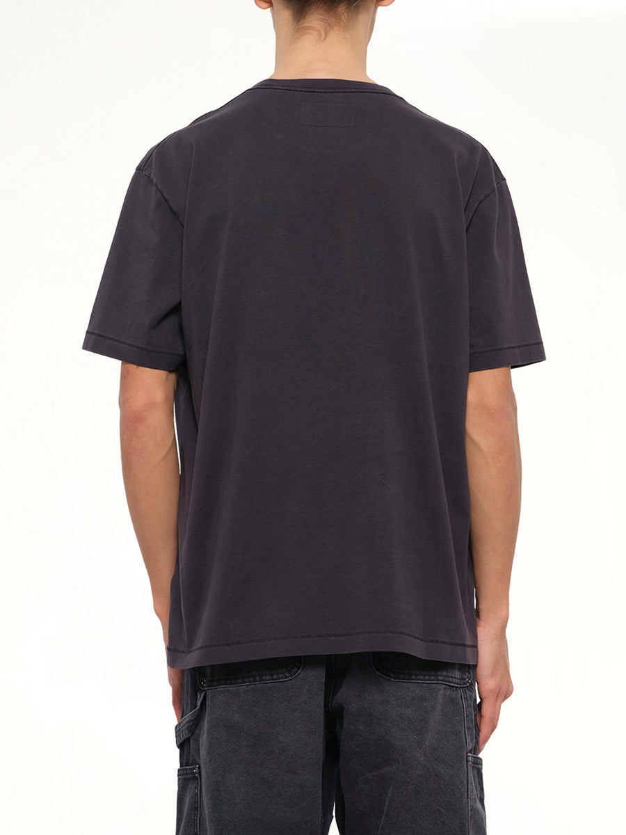 Thank you for Shopping T-Shirt in Washed Black