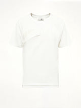 Layered Logo T-Shirt in Off White