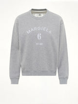 Margiela 6 Sweatshirt in Grey Melange