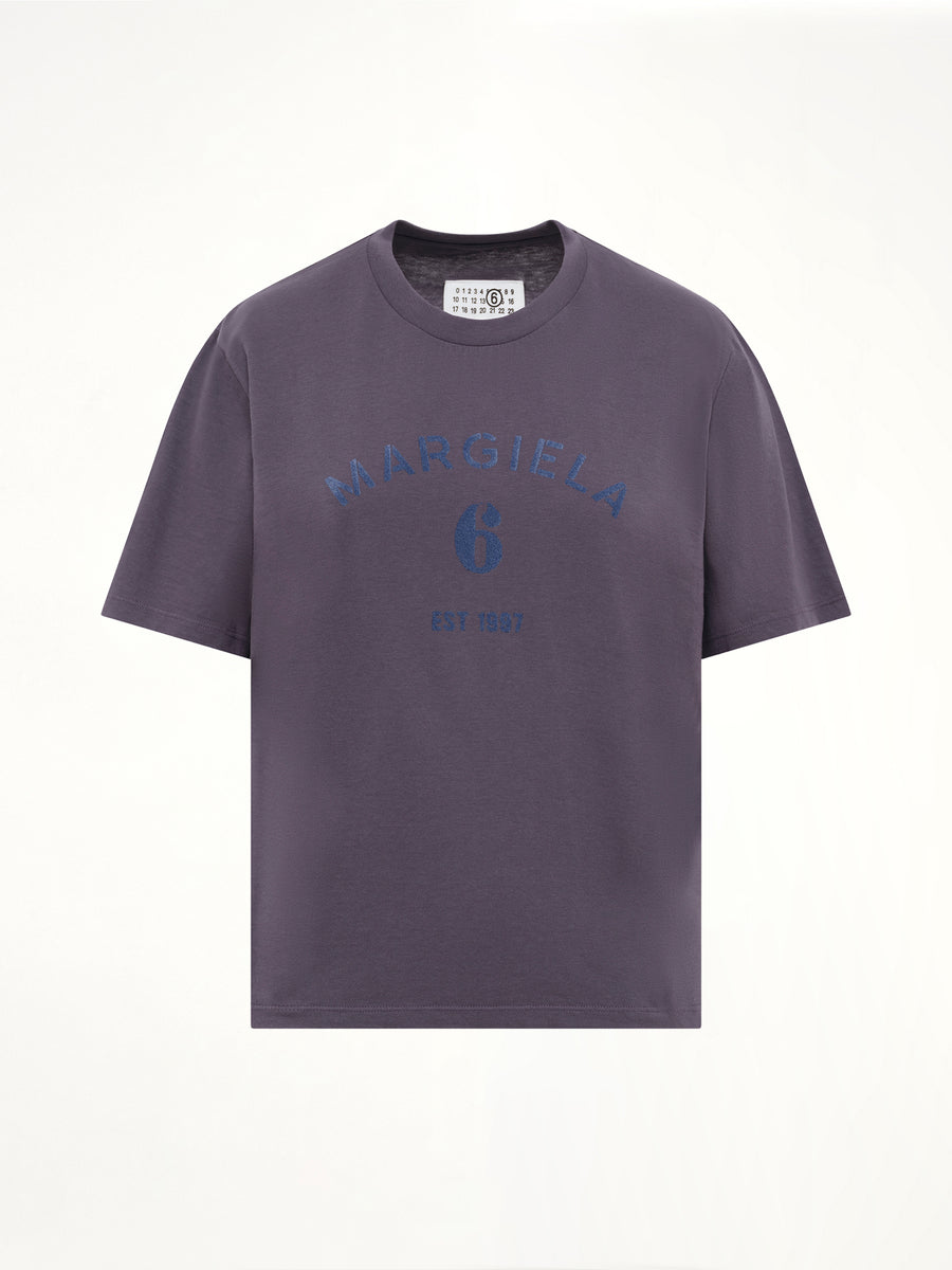 Margiela 6 T-Shirt in Midnight Blue
