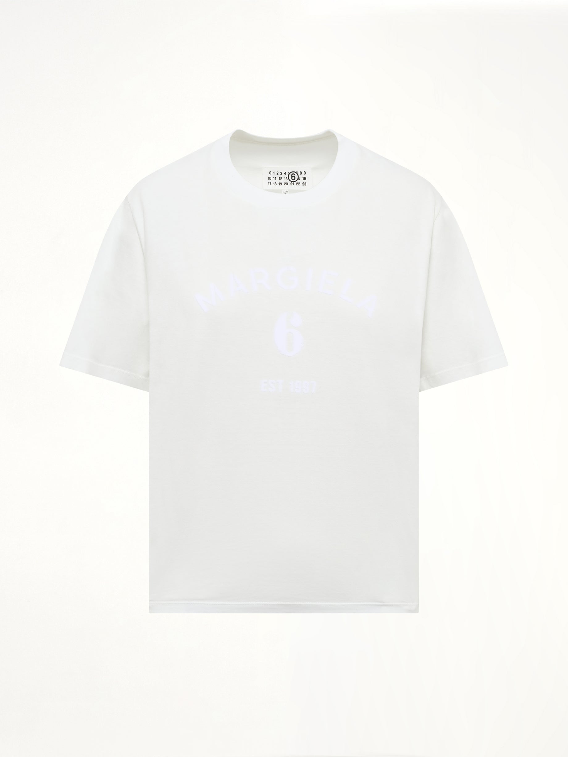 Margiela 6 T-Shirt in Off White