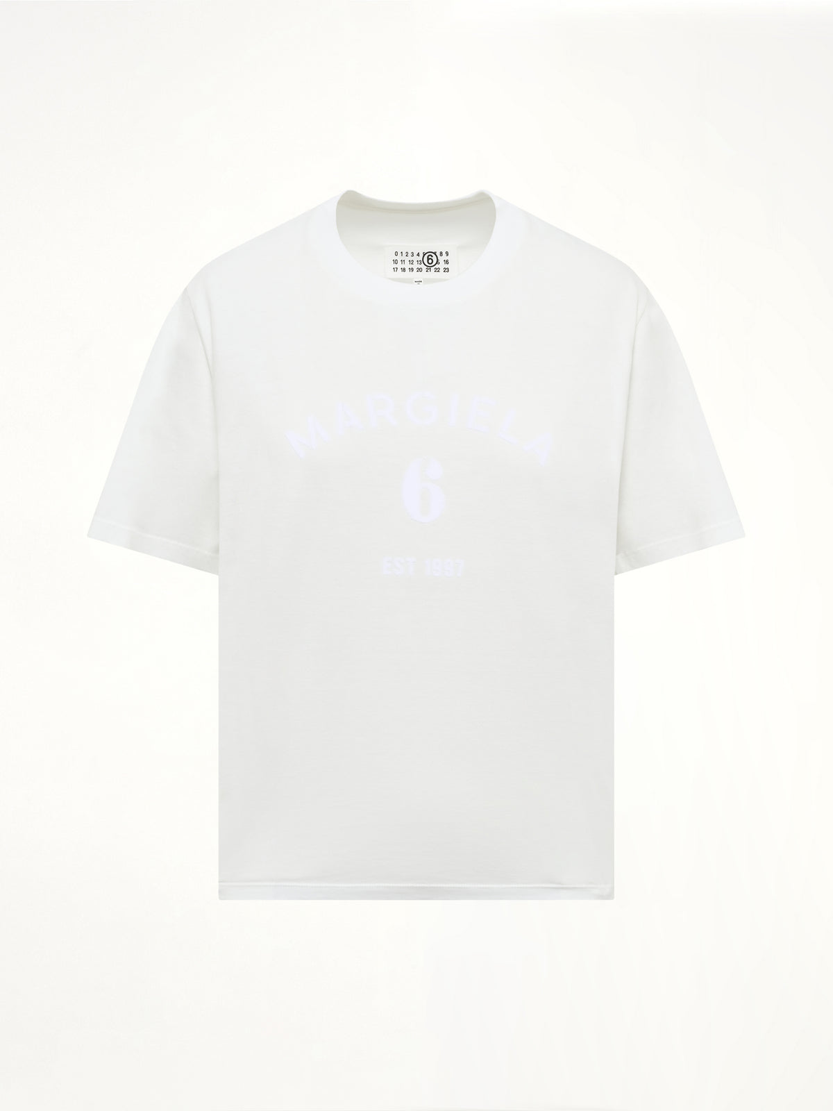 Margiela 6 T-Shirt in Off White