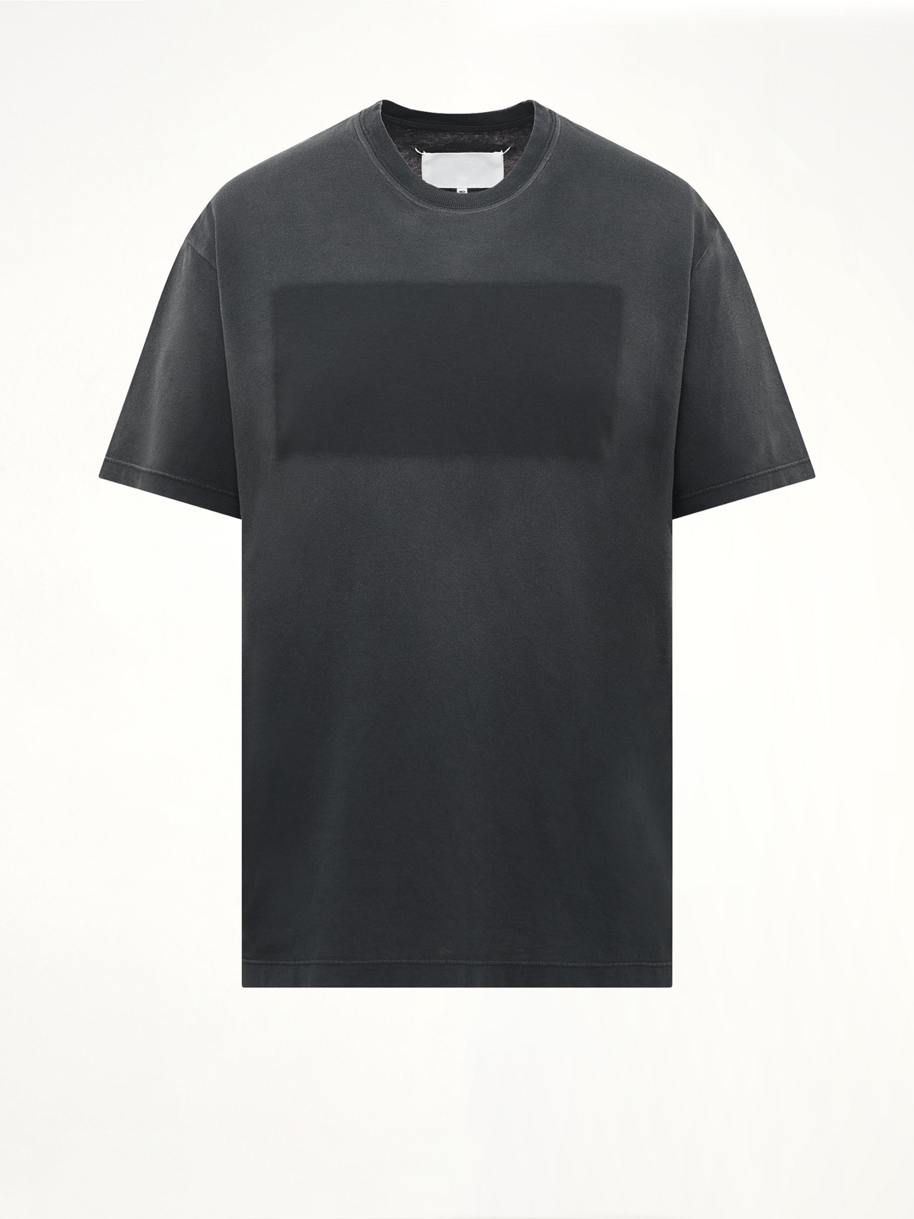 Patch T-Shirt in Washed Black