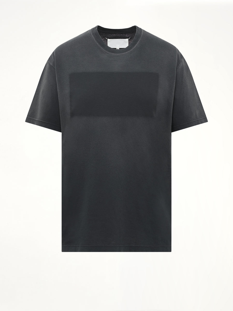 Patch T-Shirt in Washed Black