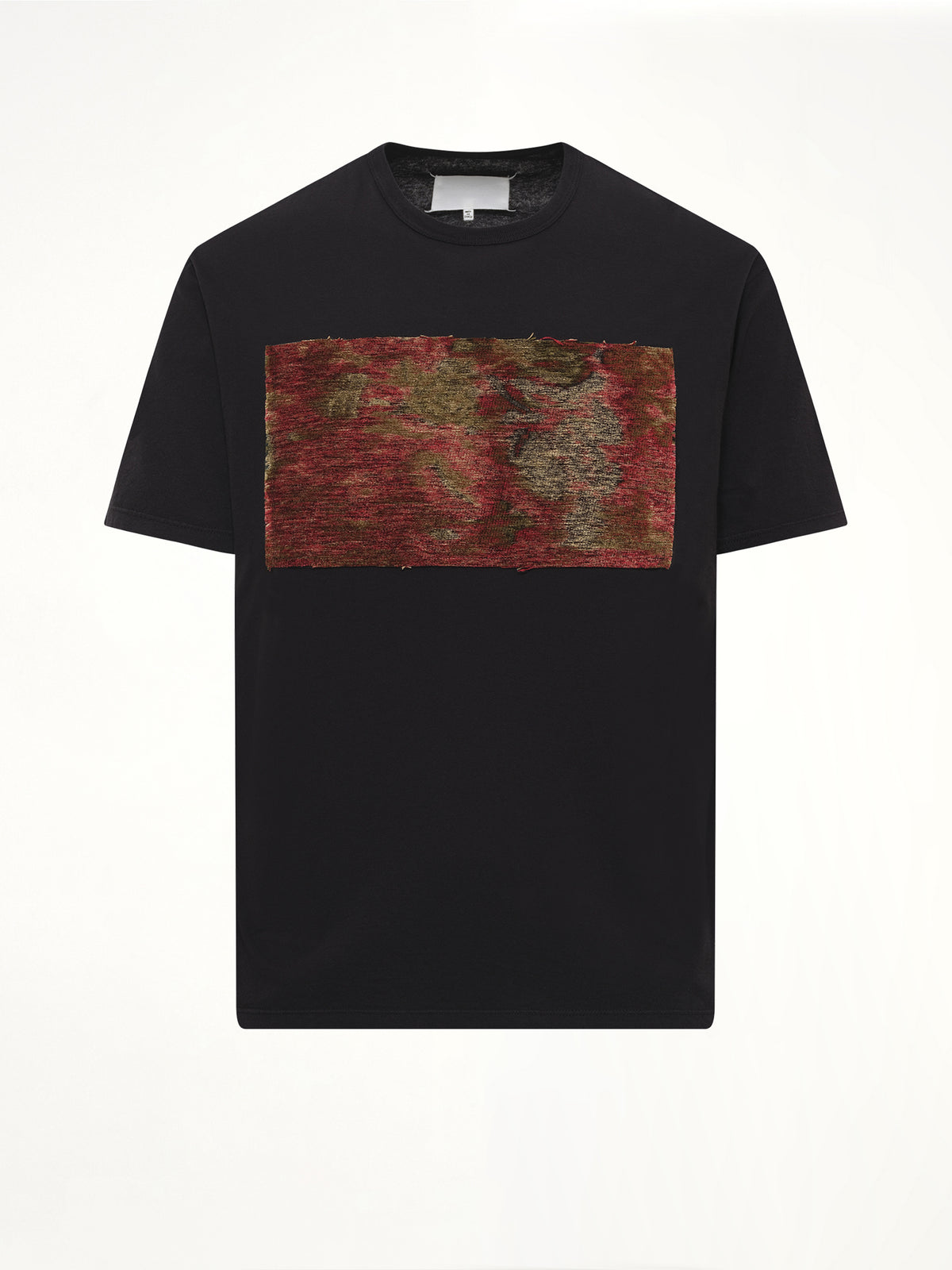 Tapestry Patch T-Shirt in Black