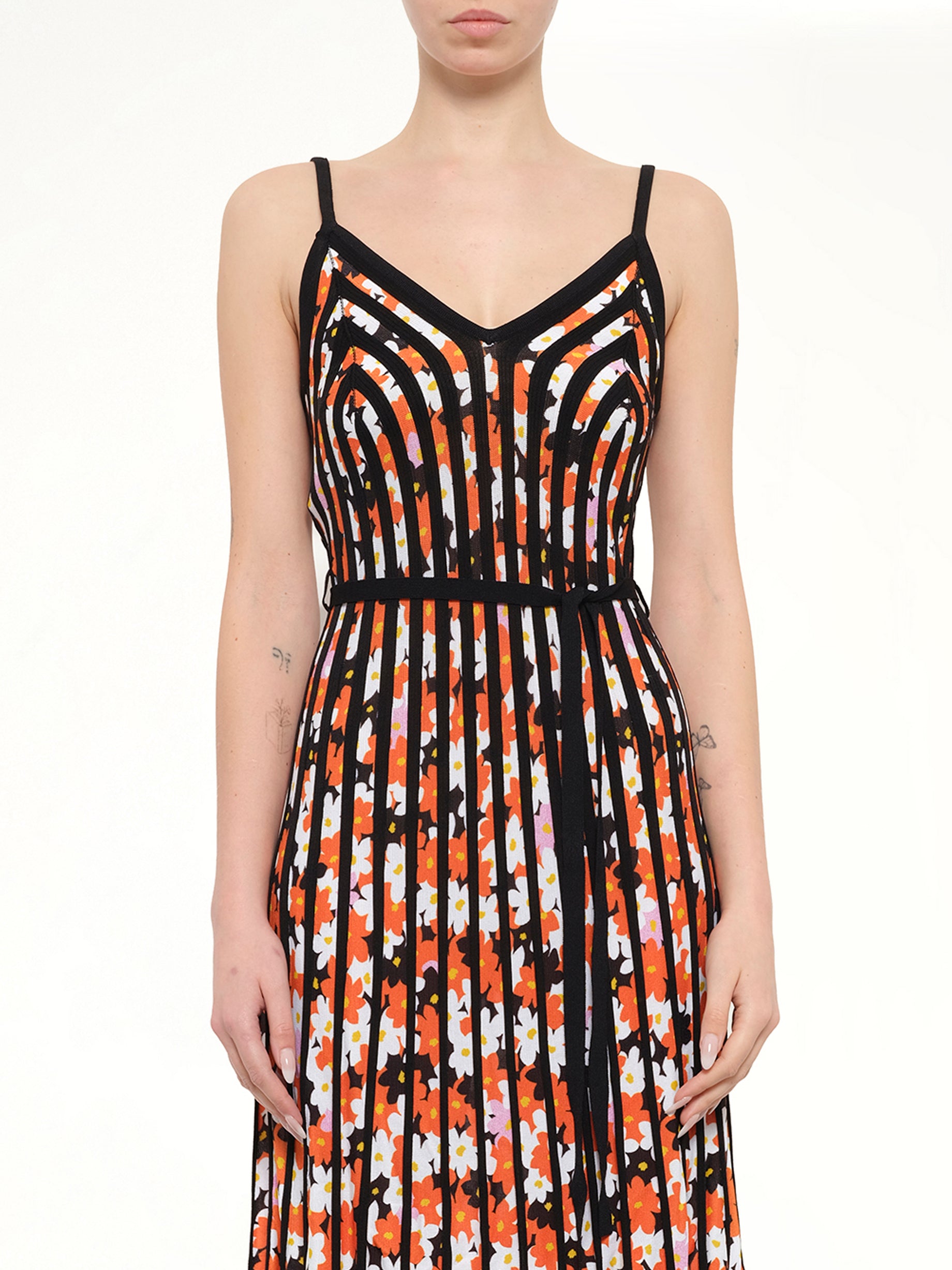 Flower Dress in Black