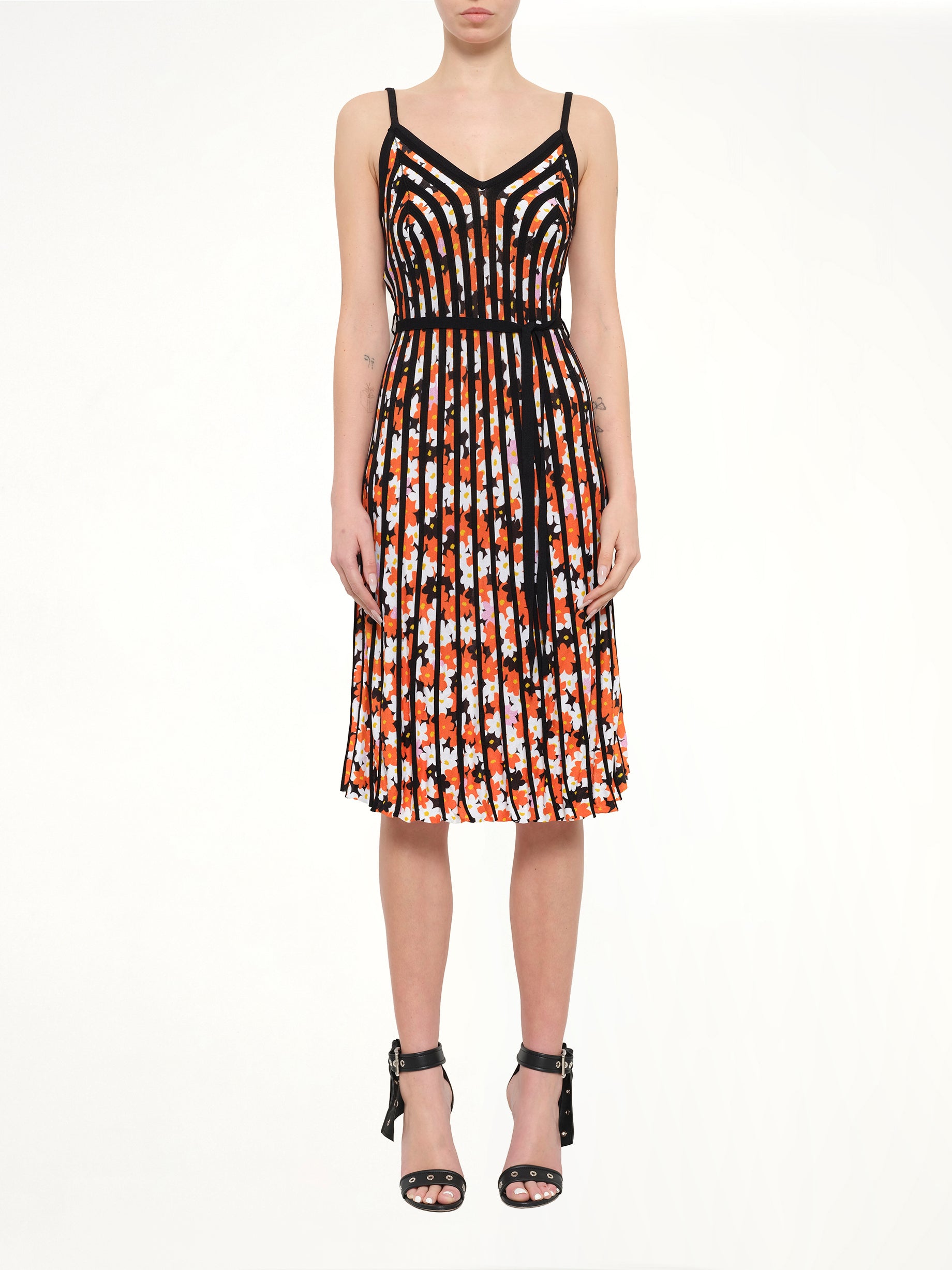 Flower Dress in Black