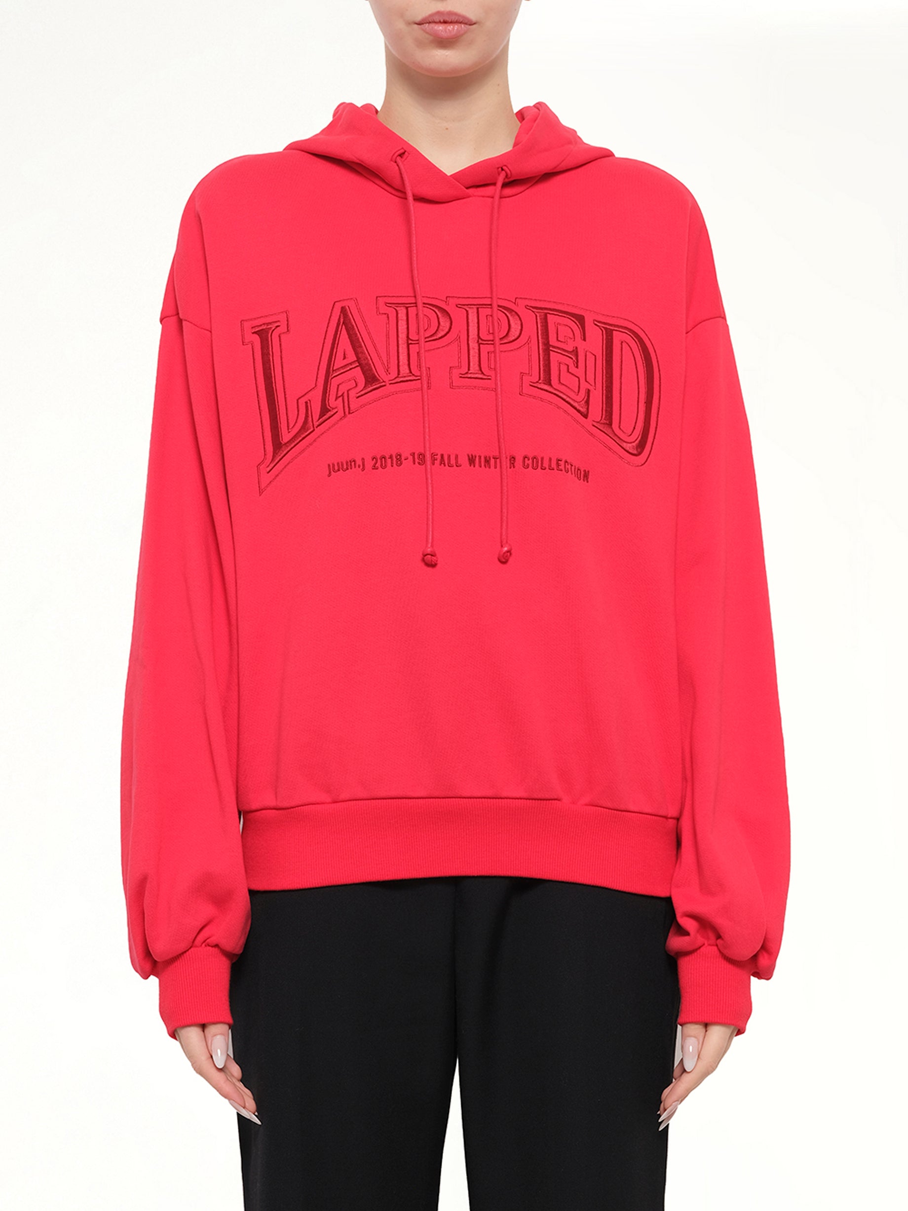 Hoodie in Red