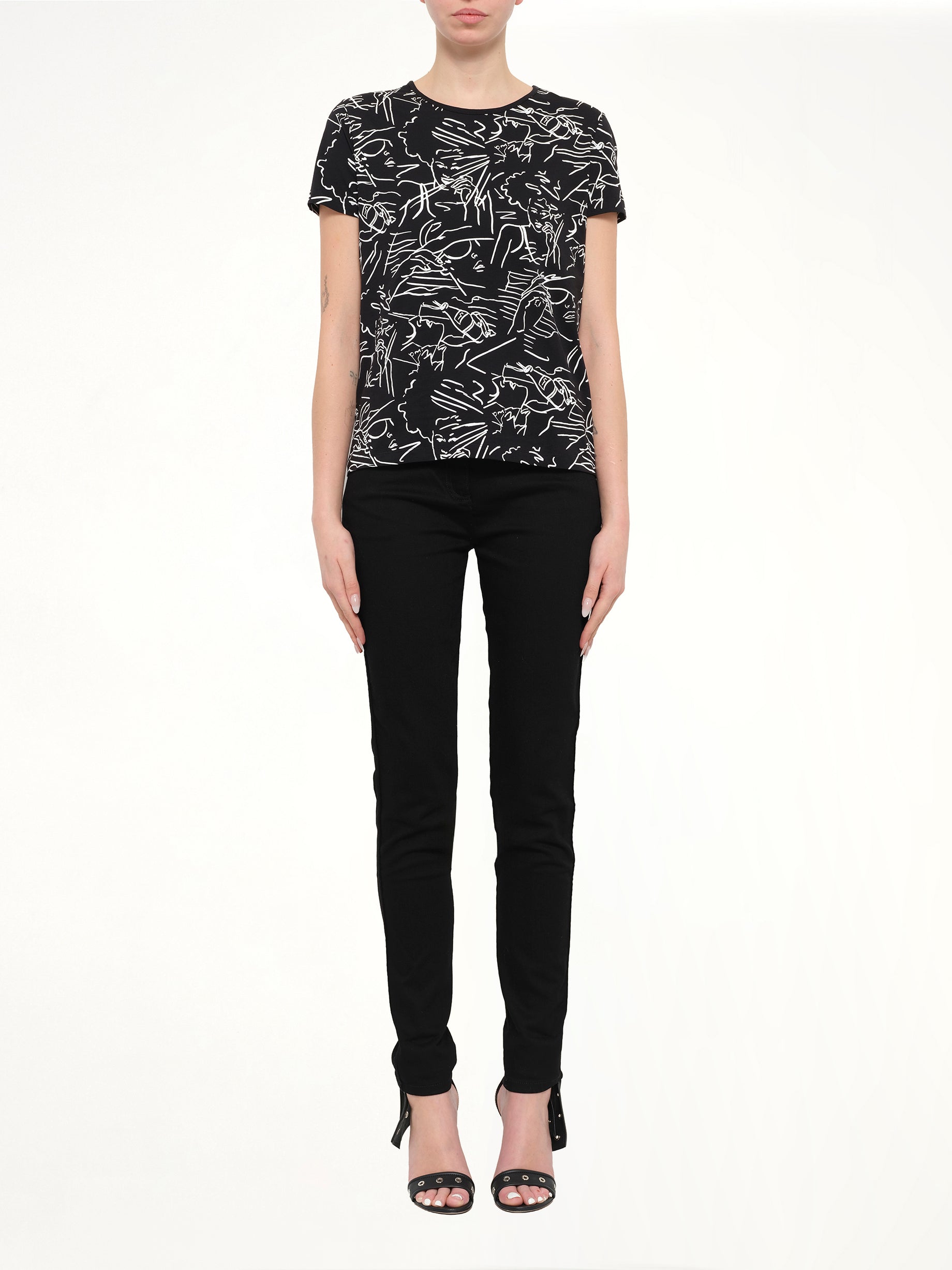 Kenzo Knit T-Shirt in Black