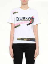 Kenzo Knit T-Shirt in White