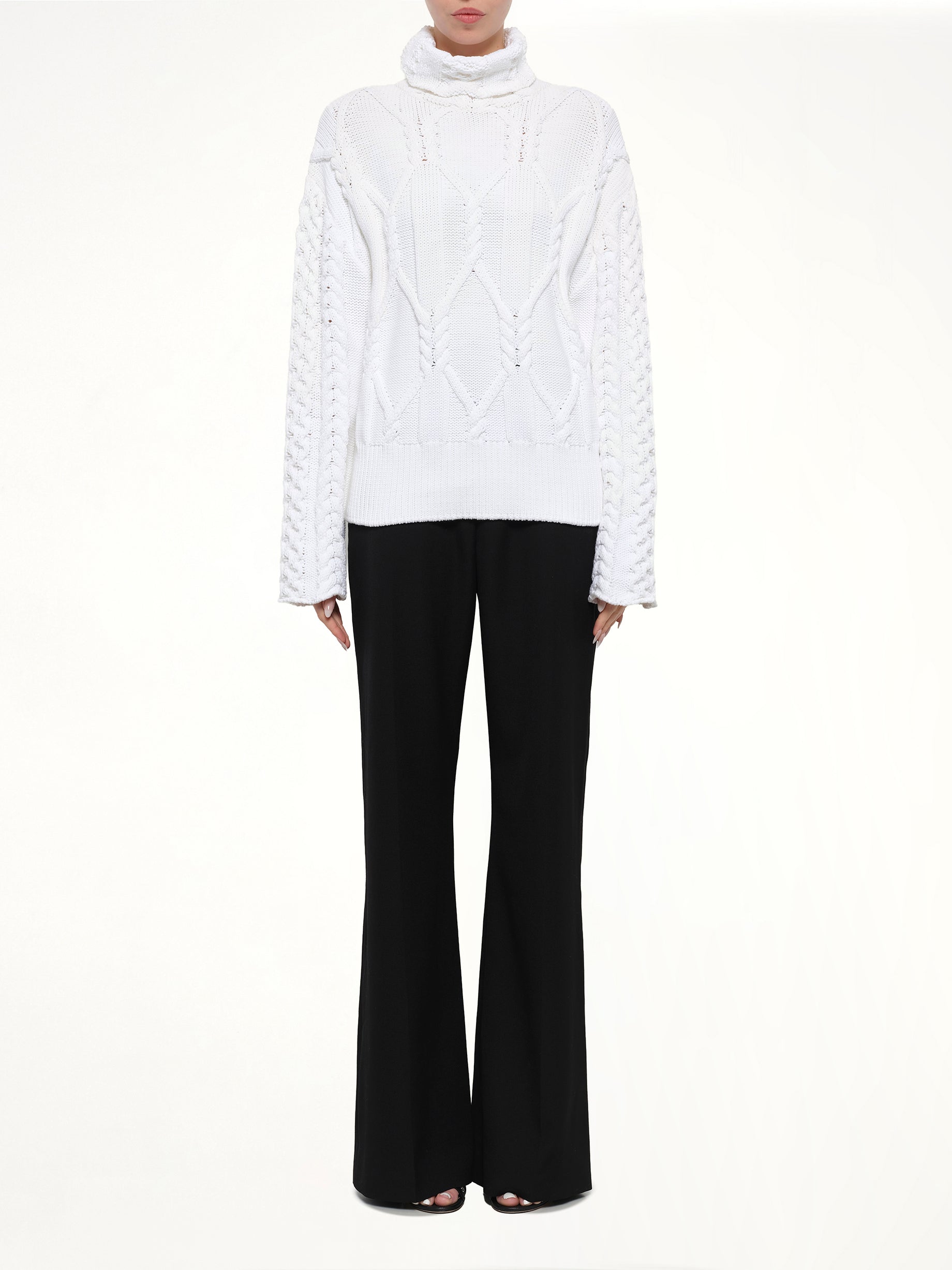 Knitwear in White