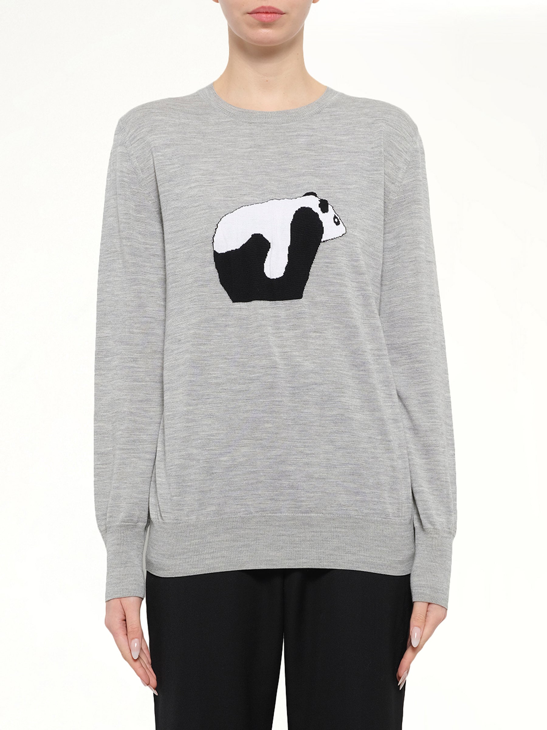 Loewe Panda Sweatshirt in Grey