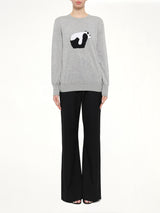 Loewe Panda Sweatshirt in Grey