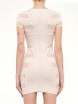 Mini Dress in Beige