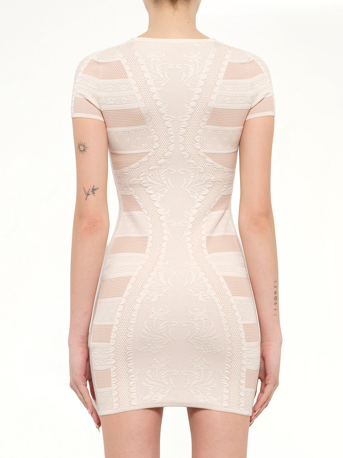 Mini Dress in Beige