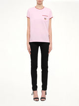 Tiger Crest T-Shirt in Pink