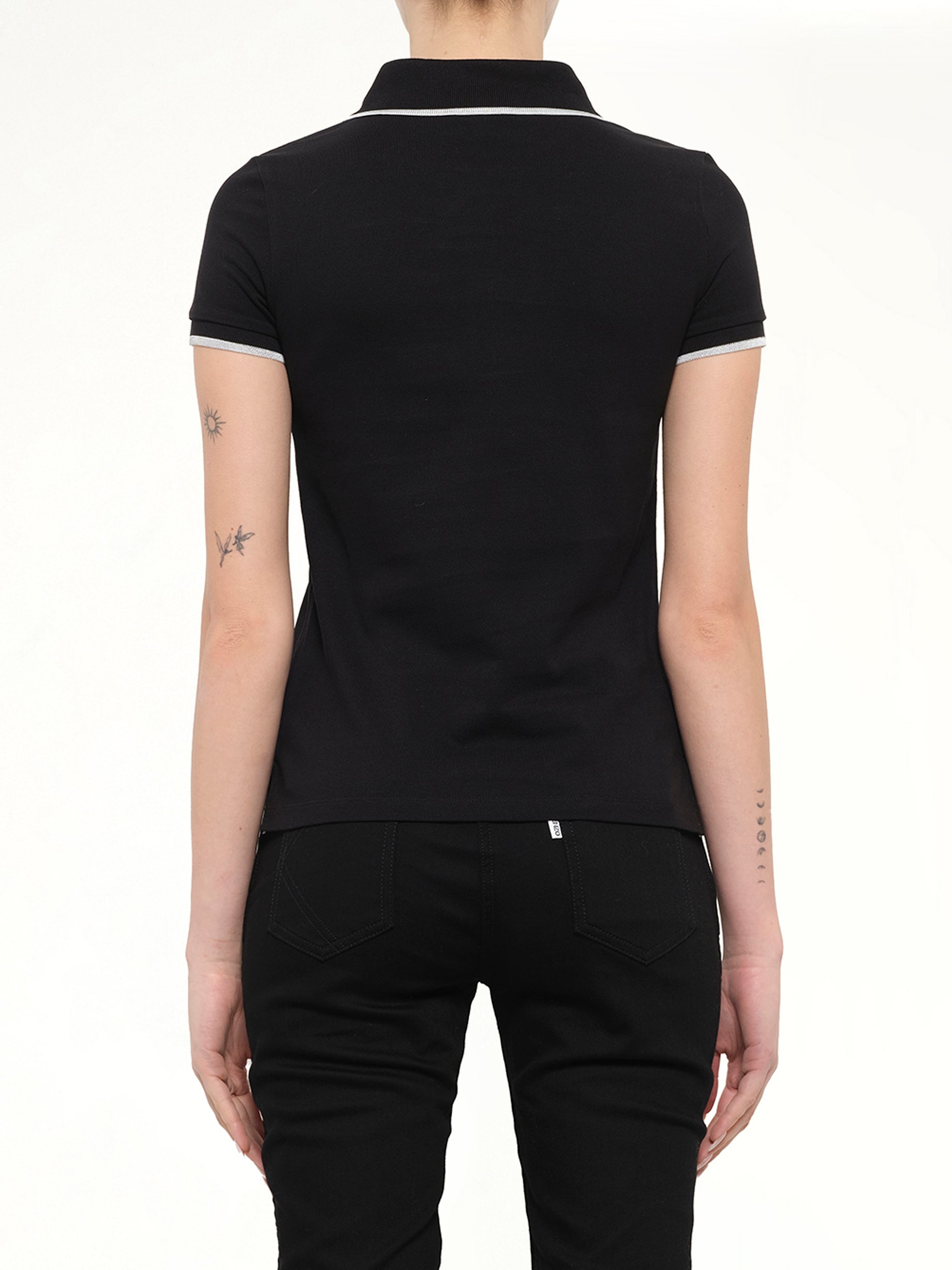 Tiger Polo in Black