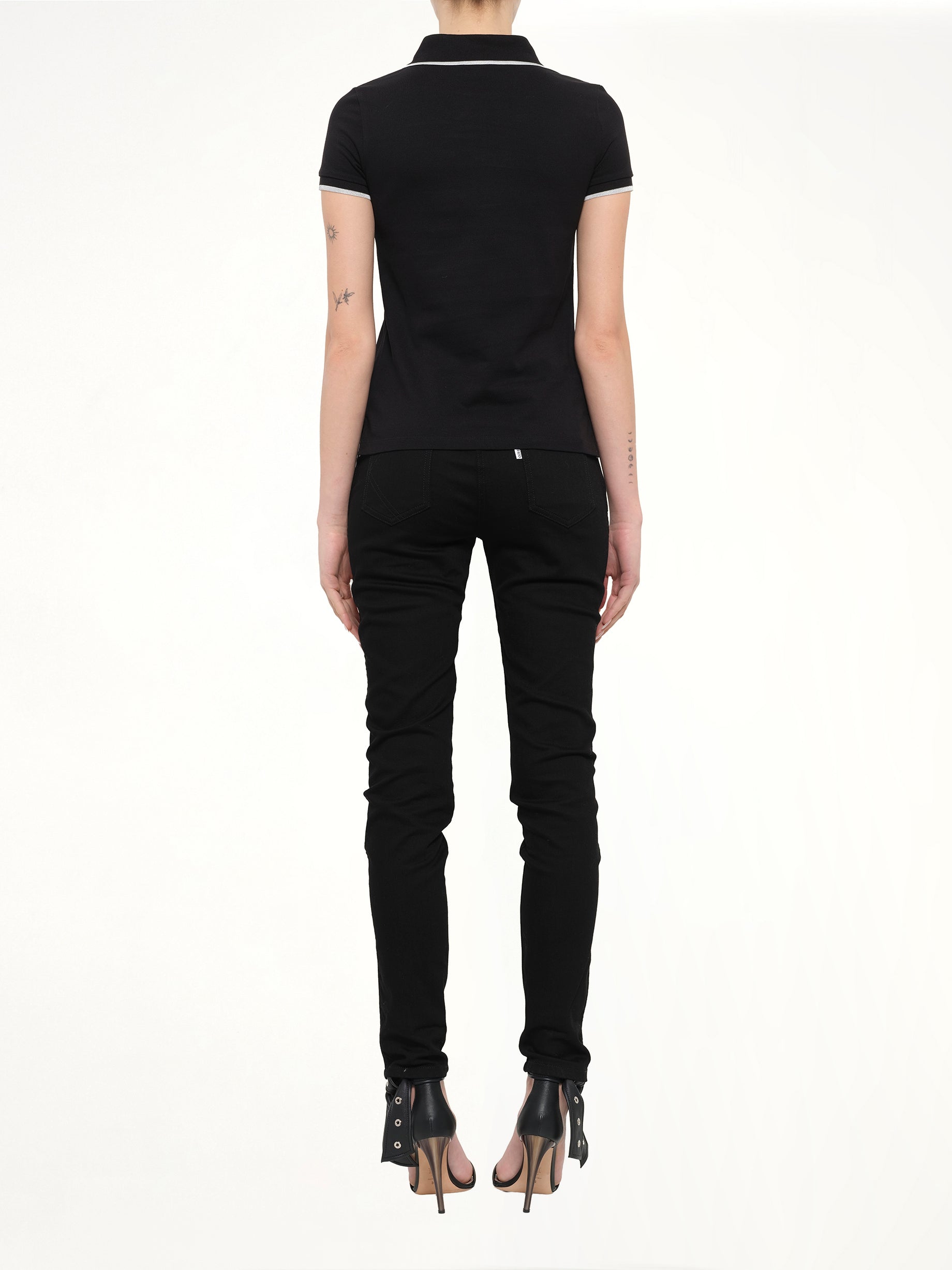 Tiger Polo in Black