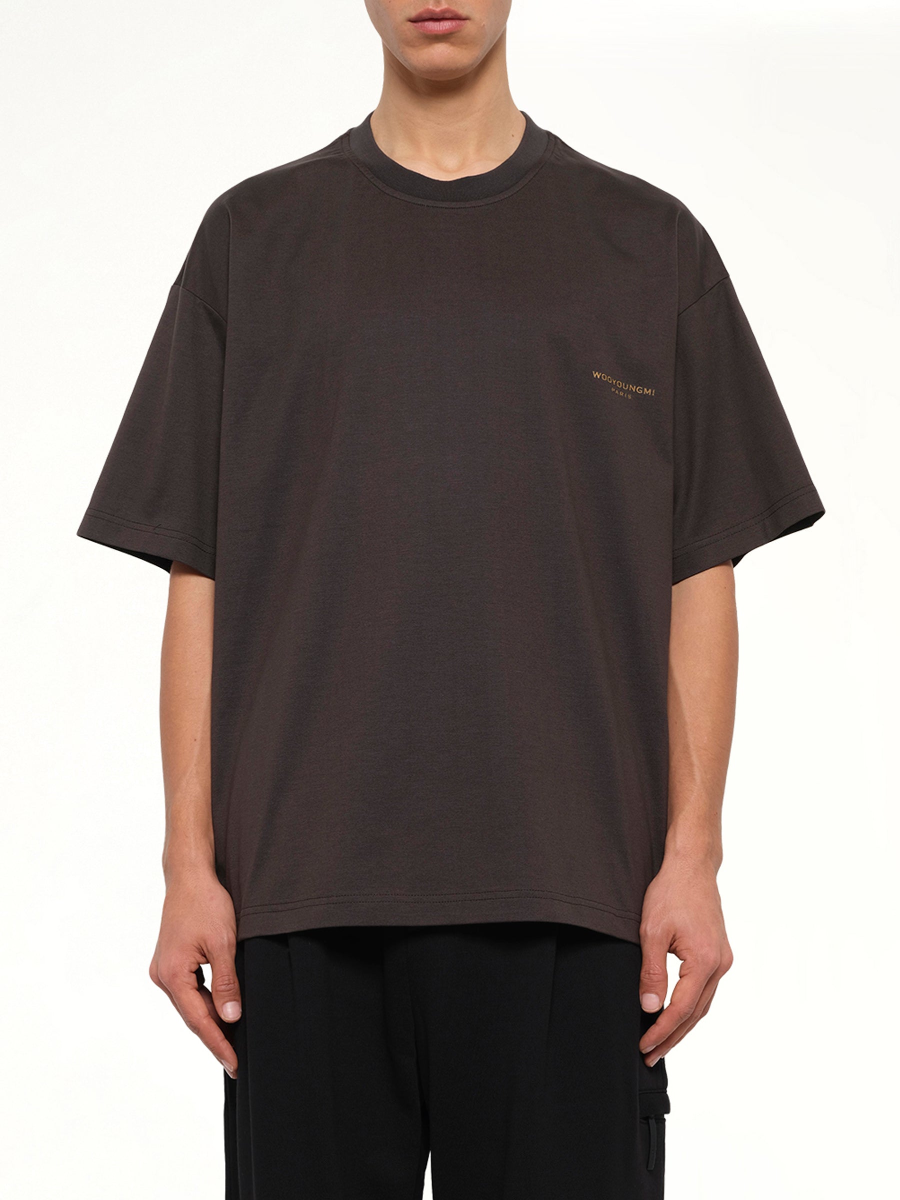 Forest Print T-Shirt in Grey
