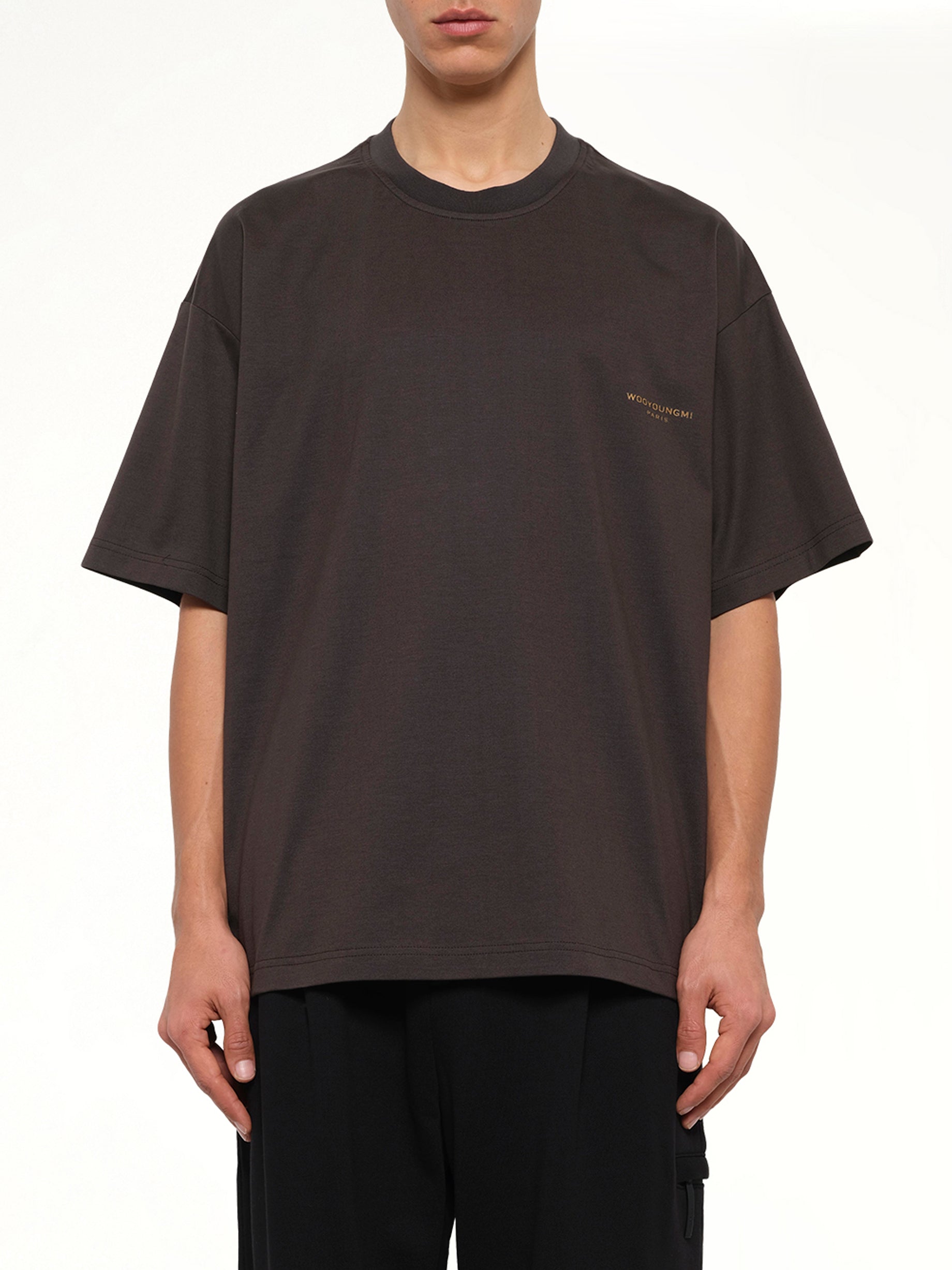 Forest Print T-Shirt in Grey