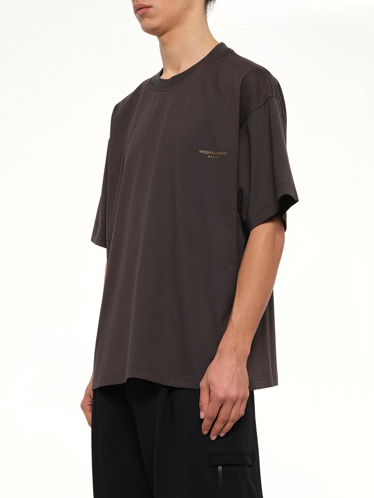Forest Print T-Shirt in Grey