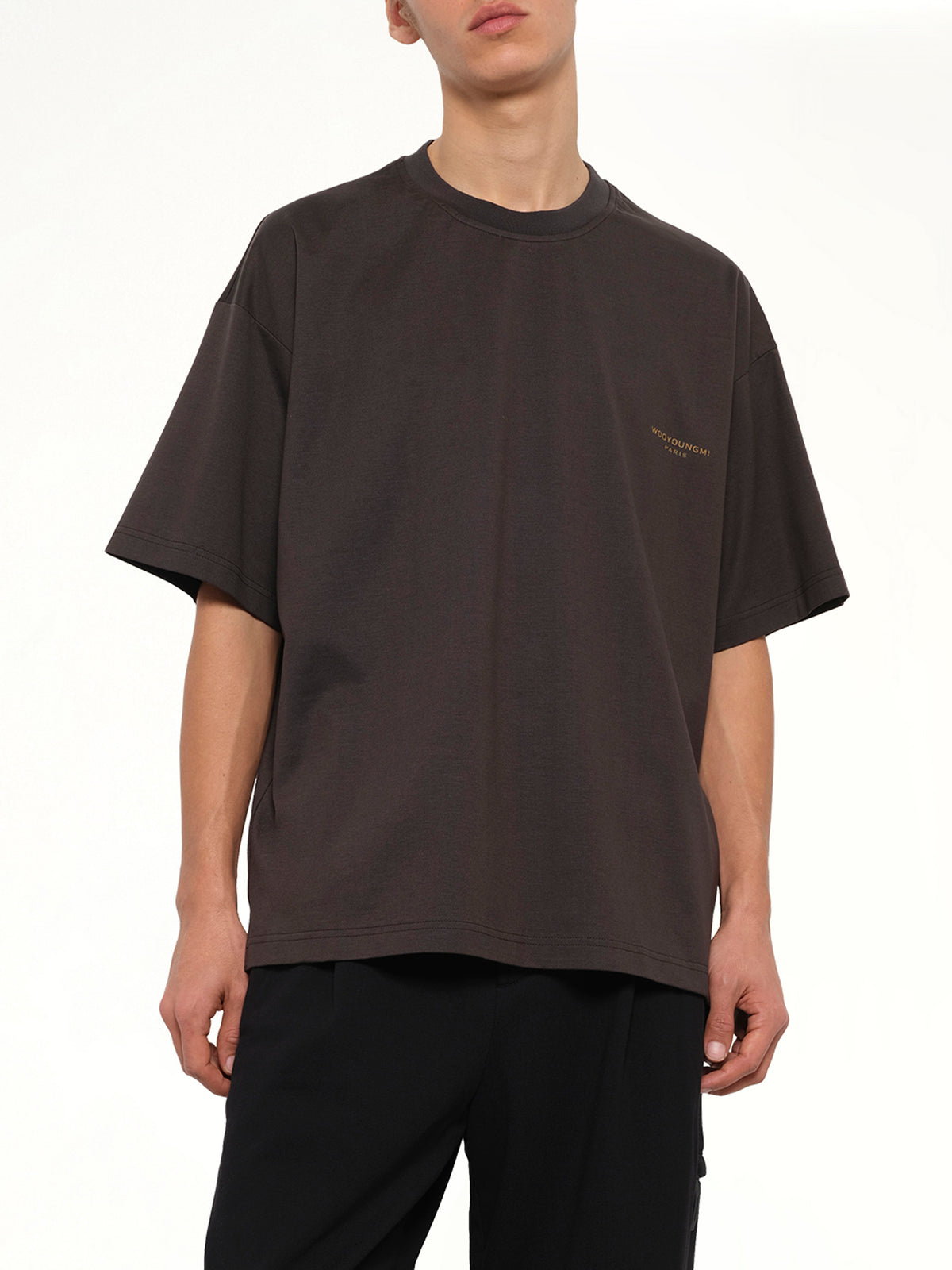 Forest Print T-Shirt in Grey
