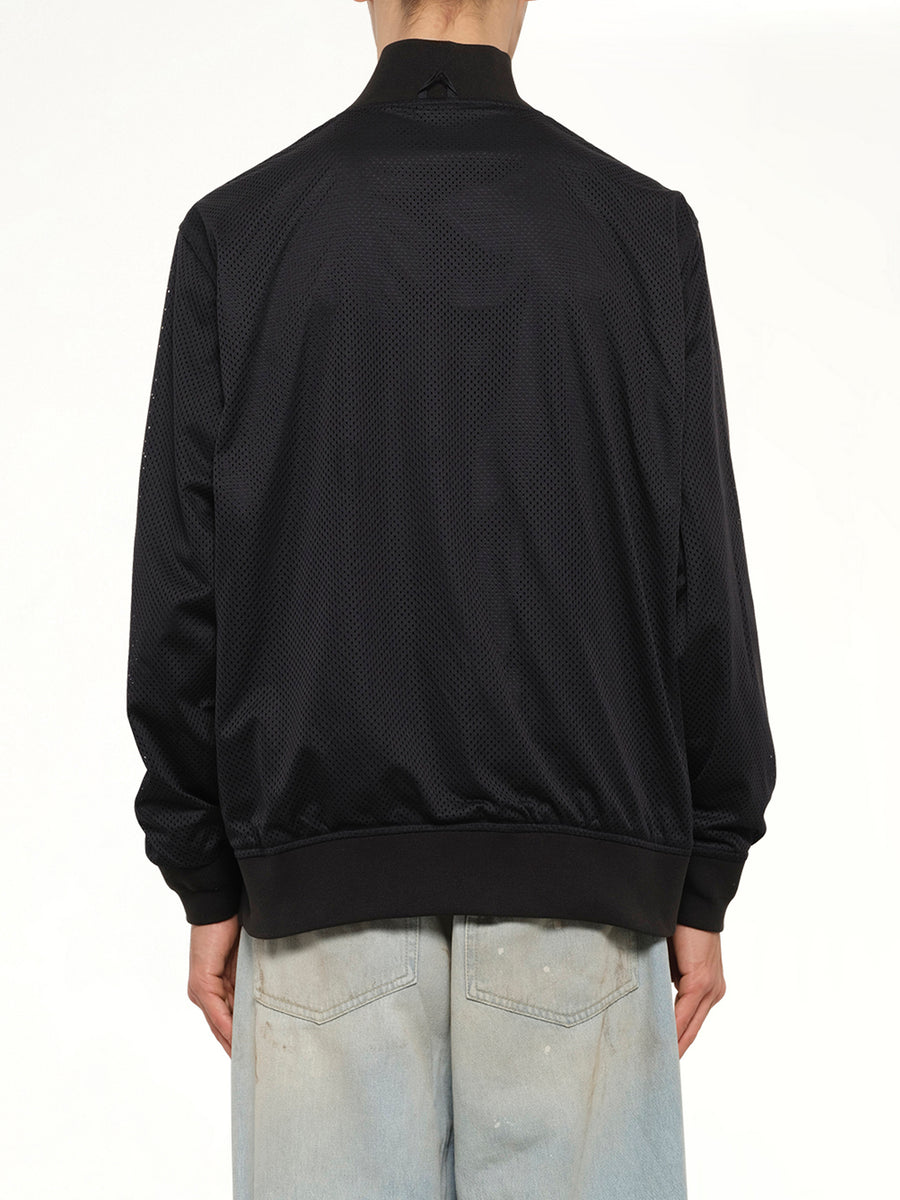 Non Down Basic Reversible Studium Jacket in Black
