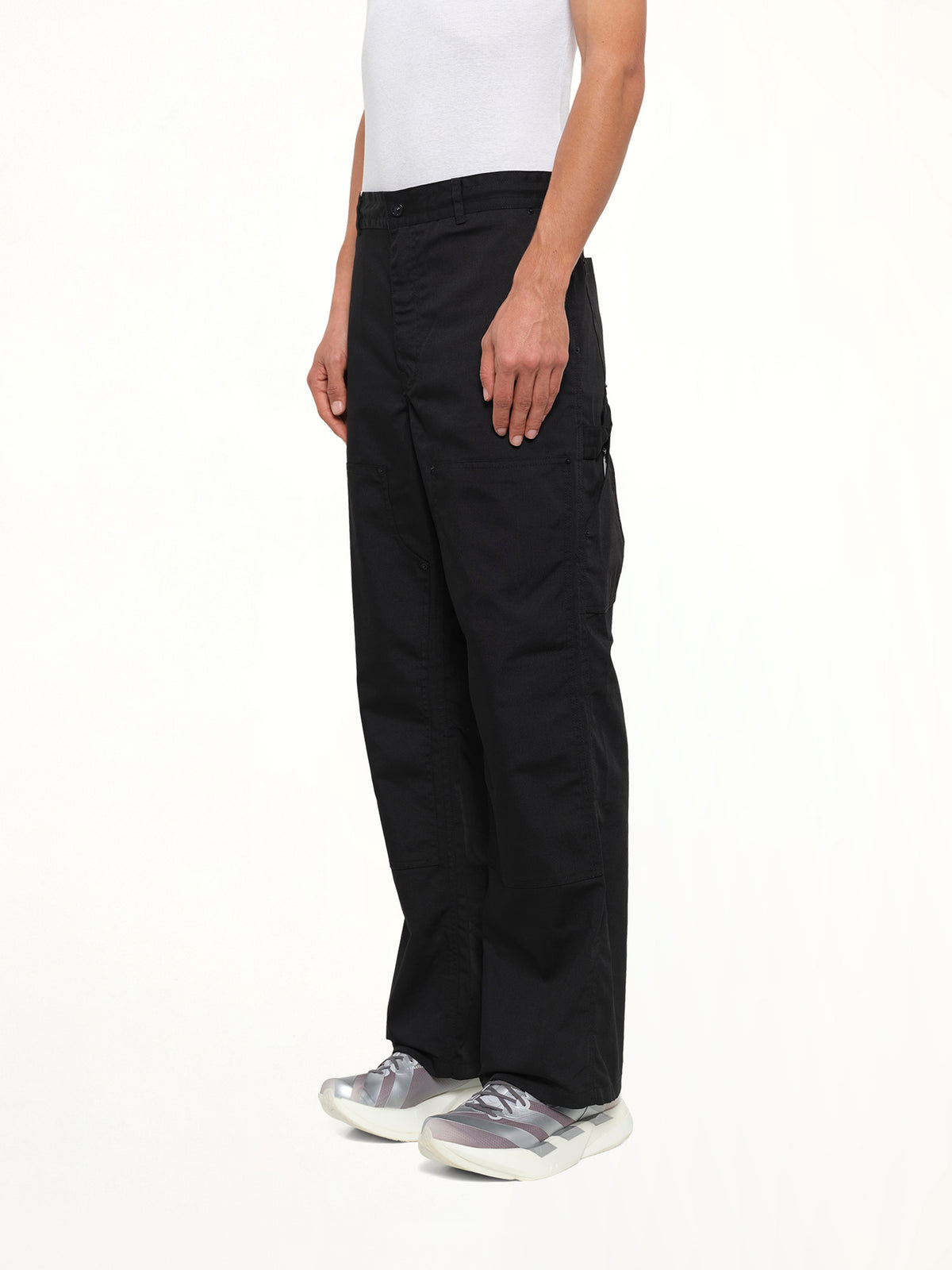 Non Down Work Pants in Black