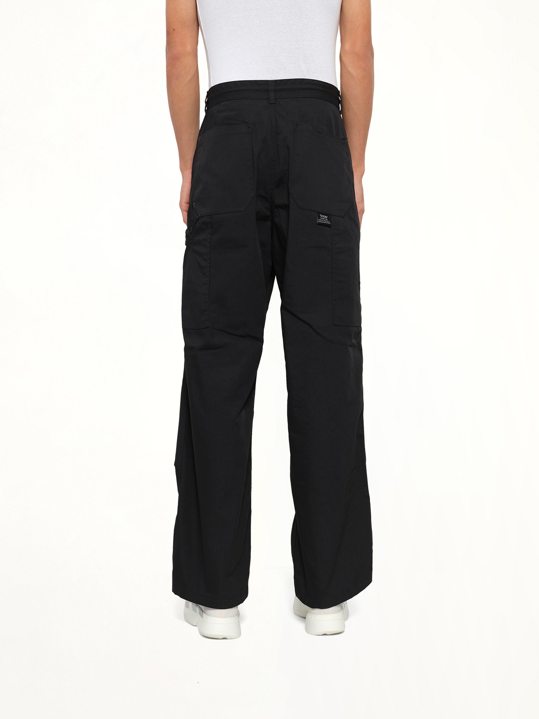 Non Down Work Pants in Black