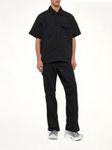 Non Down Work Pants in Black