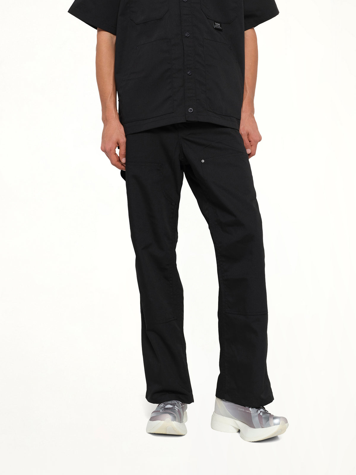 Non Down Work Pants in Black