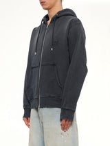 Washed Hoodie in Grey