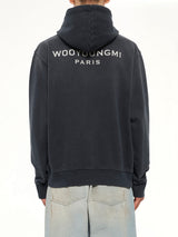 Washed Hoodie in Grey