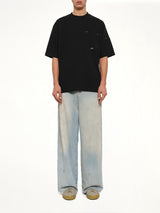 Work Libet Pocket T-Shirt in Black