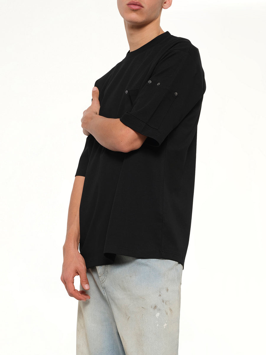 Work Libet Pocket T-Shirt in Black
