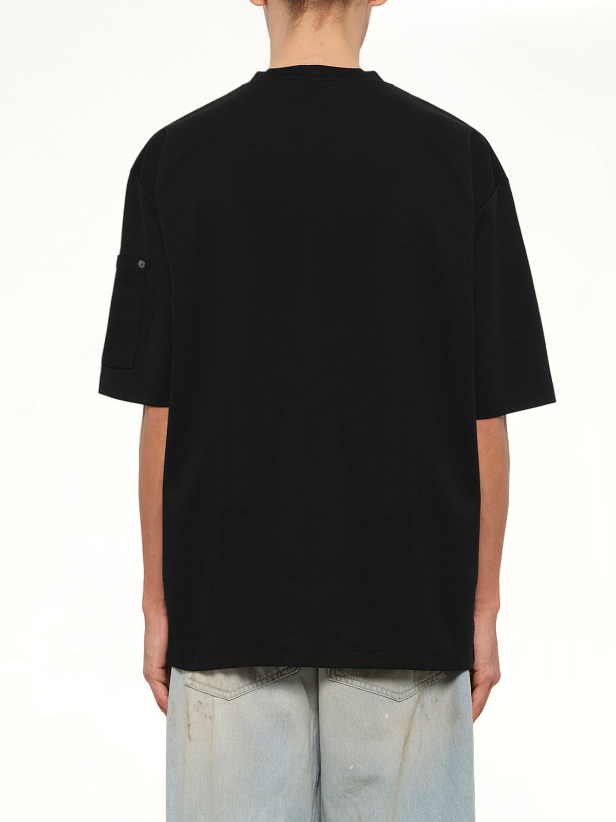 Work Libet Pocket T-Shirt in Black