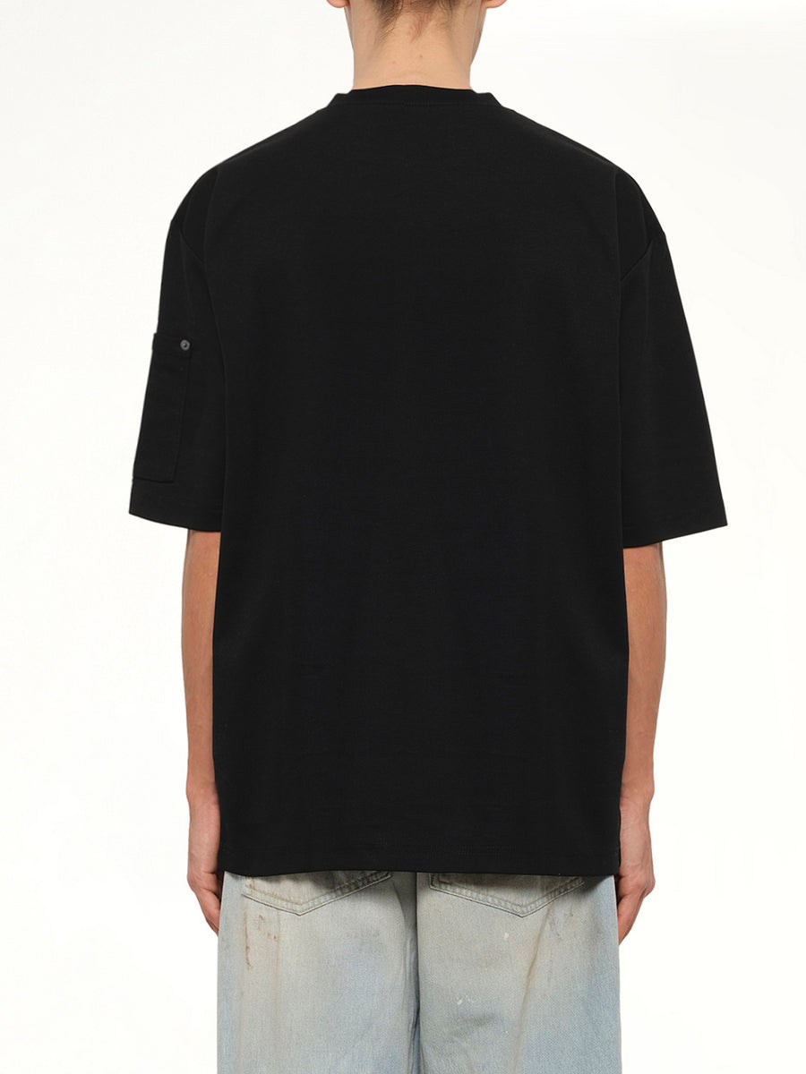 Work Libet Pocket T-Shirt in Black