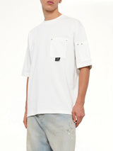 Work Libet Pocket T-Shirt in White