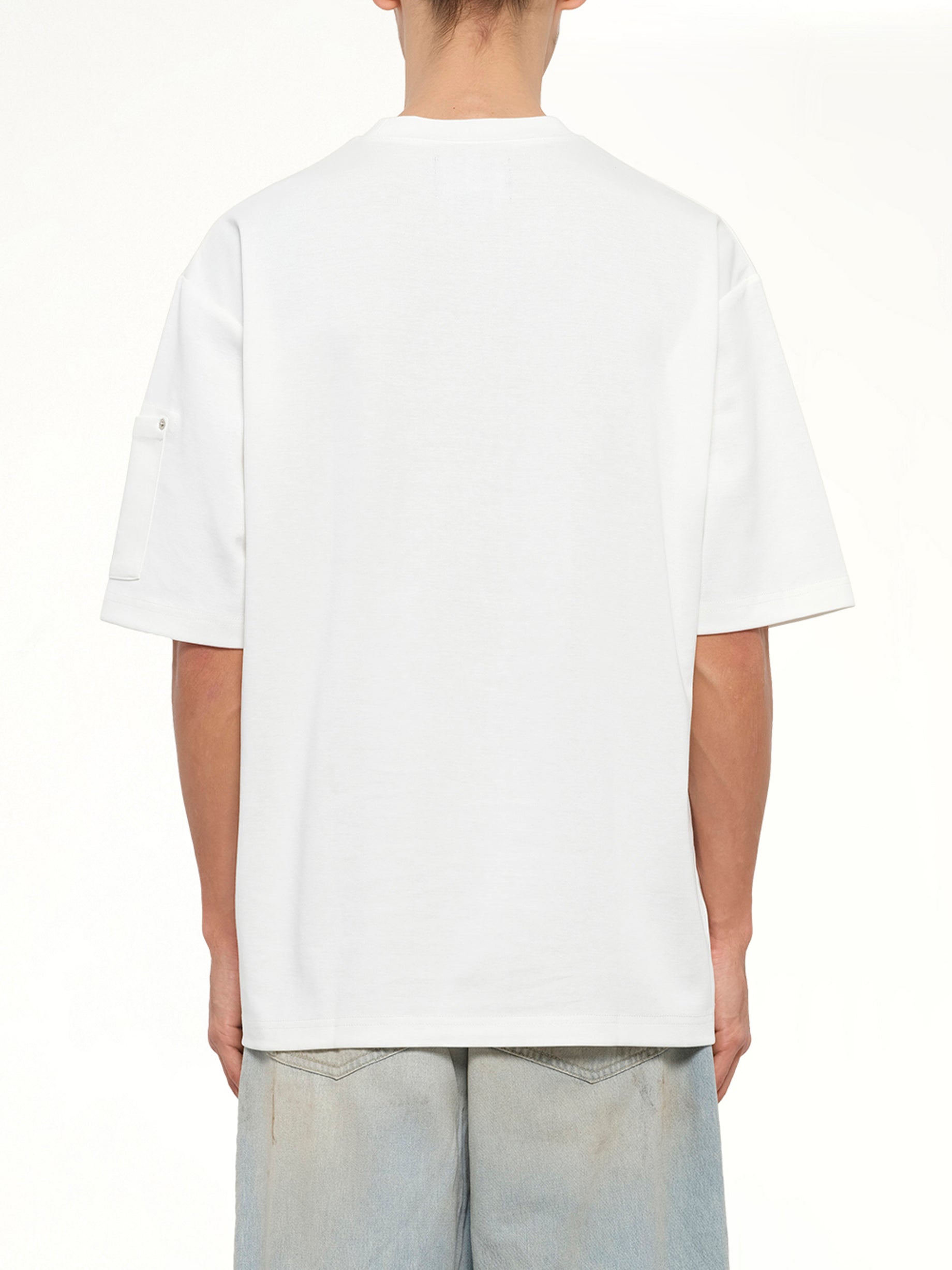 Work Libet Pocket T-Shirt in White
