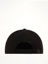 Woven Hut Cap in Black